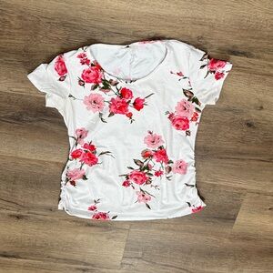 Floral Maternity Top